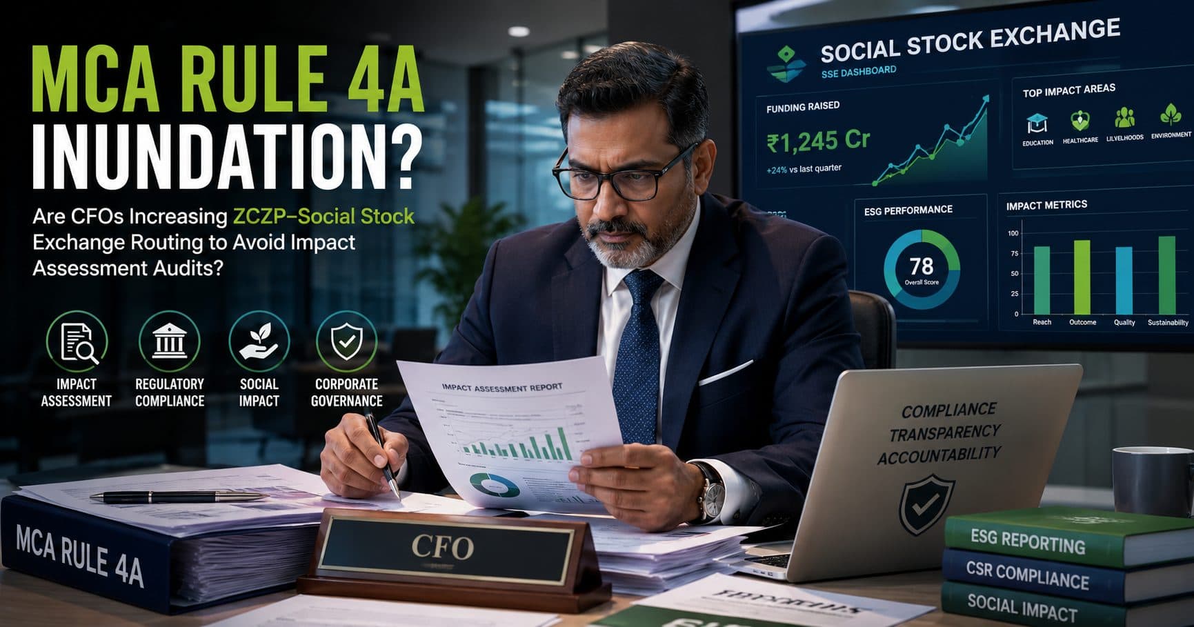 MCA Rule 4A Inundation: Are CFOs Increasing ZCZP–Social Stock Exchange Routing to Avoid Impact Assessment Audits?