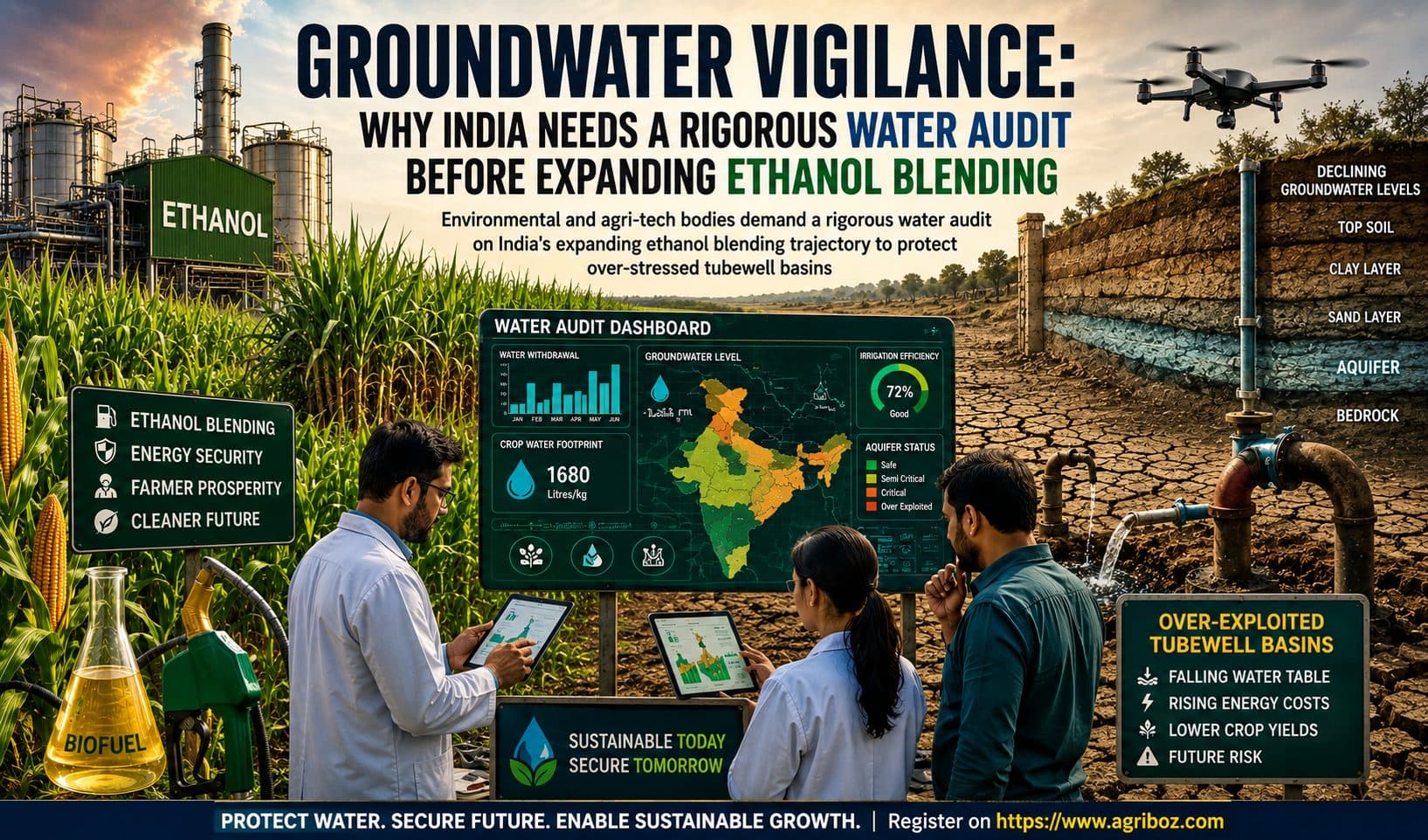 Groundwater Vigilance: Why India Needs a Rigorous Water Audit Before Expanding Ethanol Blending