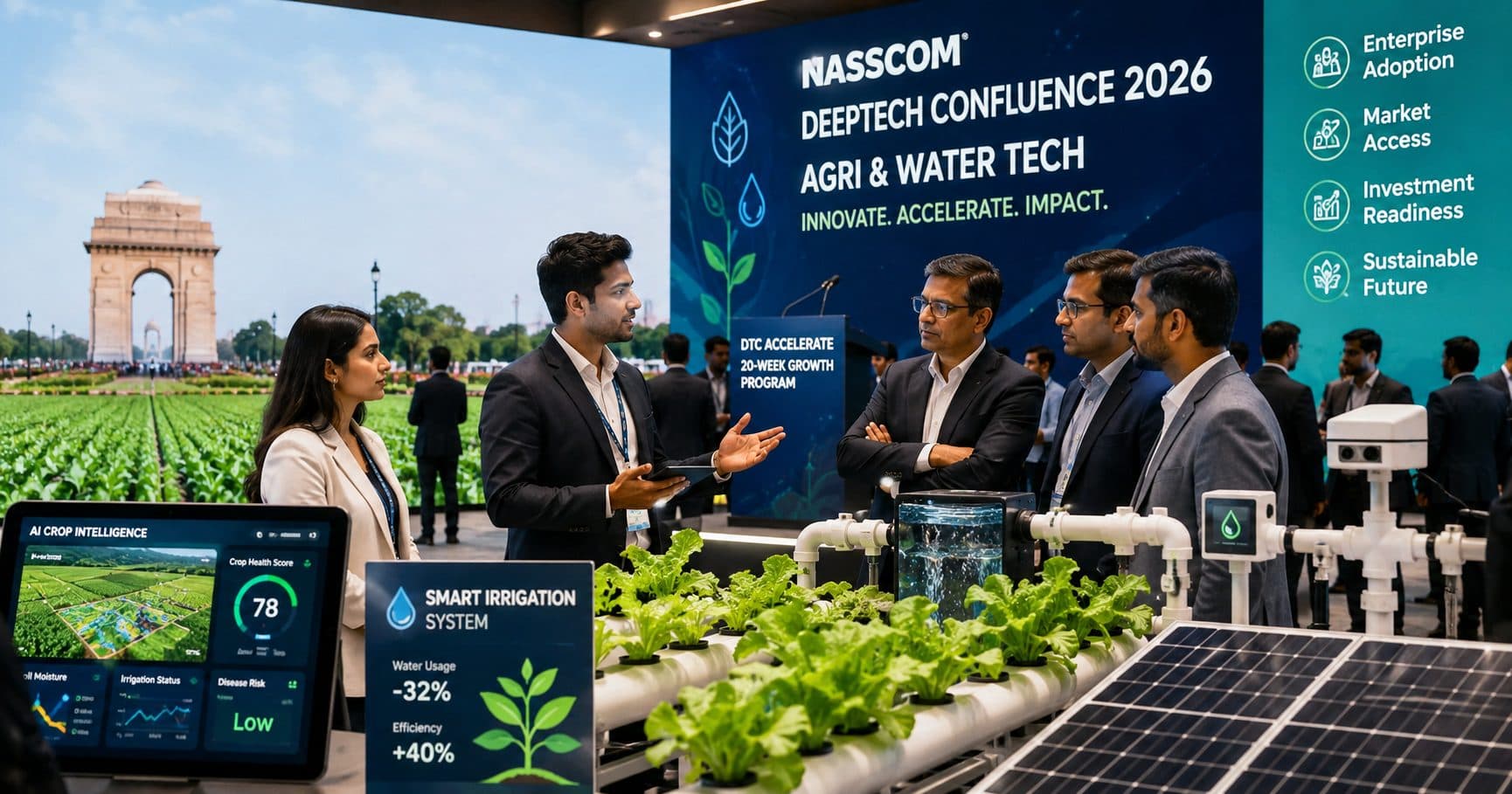 Nasscom Deeptech Confluence 2026: Accelerating Agri & Water Tech Startups from Pilot Projects to Scalable Impact