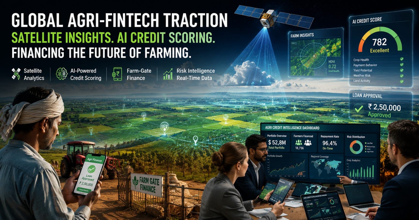 Global Agri-Fintech Traction: Why Institutional Investors Are Backing Satellite-Powered Farm Credit Platforms